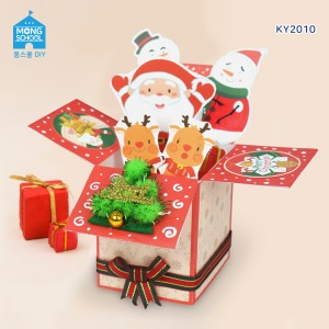 (몽스쿨)KY2010 크리스마스카드 상자카드(4set)